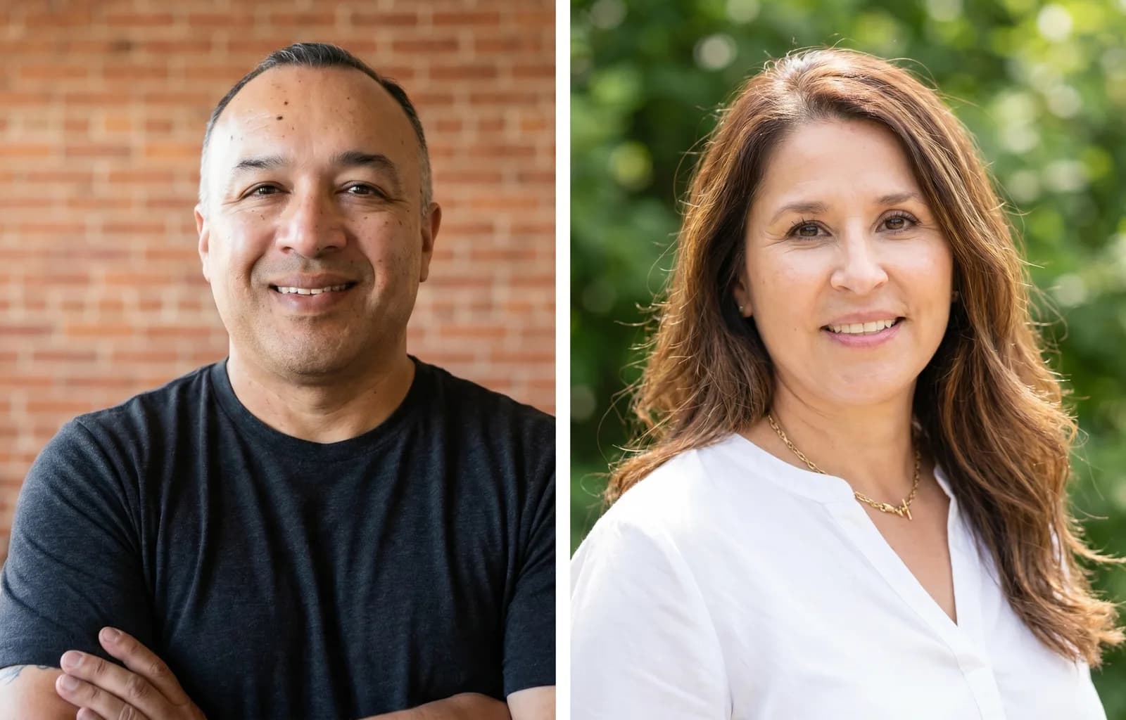 Damian and Esmeralda Garcia, founders of Damian's Hosting Hub